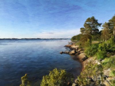 By the water 01